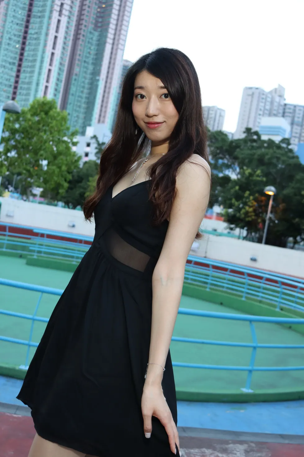 [Mzsock] NO.106 Wu Xiaokui Park black dress street photography#[61P]-44