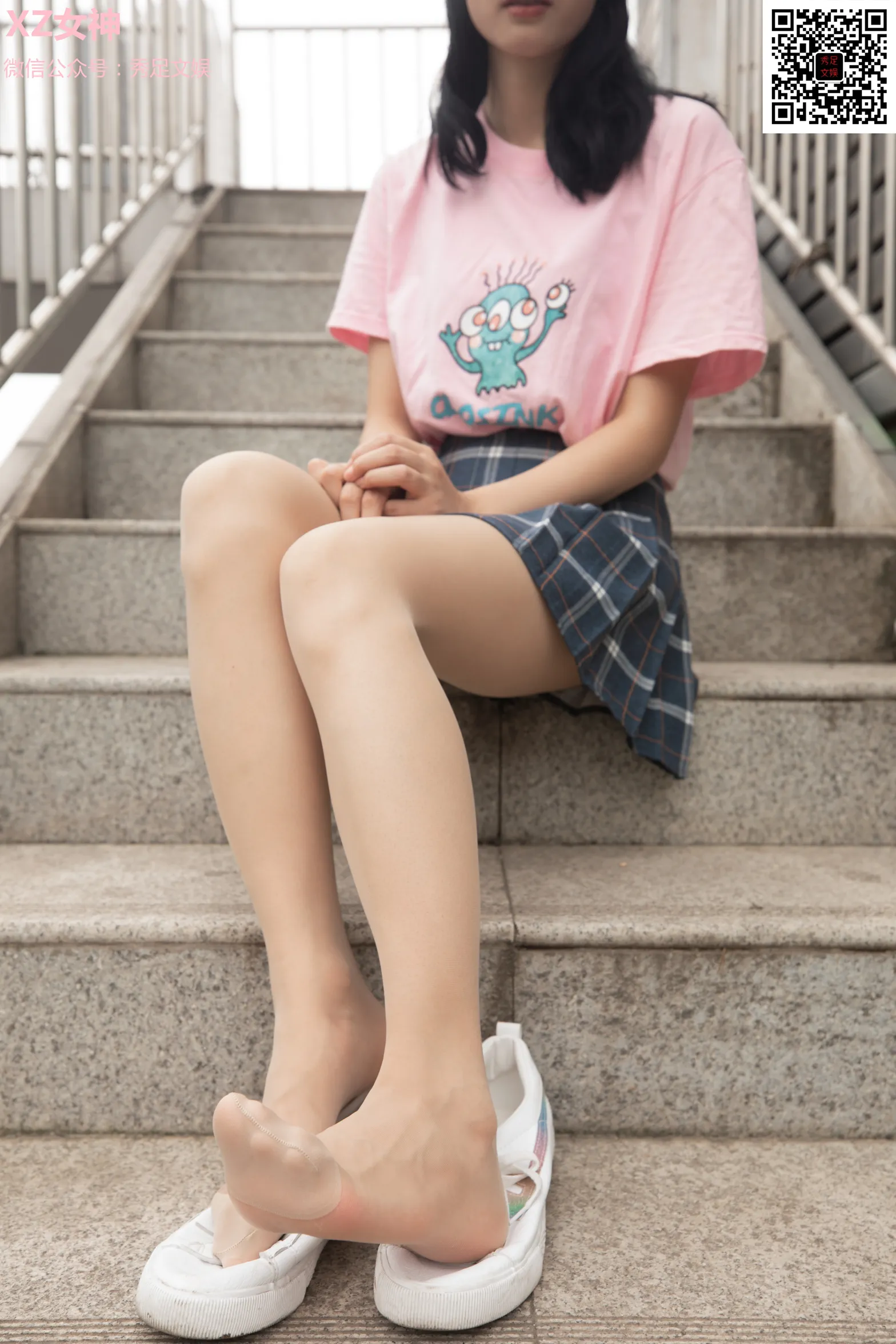 [Mzsock] NO.006 The youthful and invincible girl in pleated skirt street photography#[60P]-54