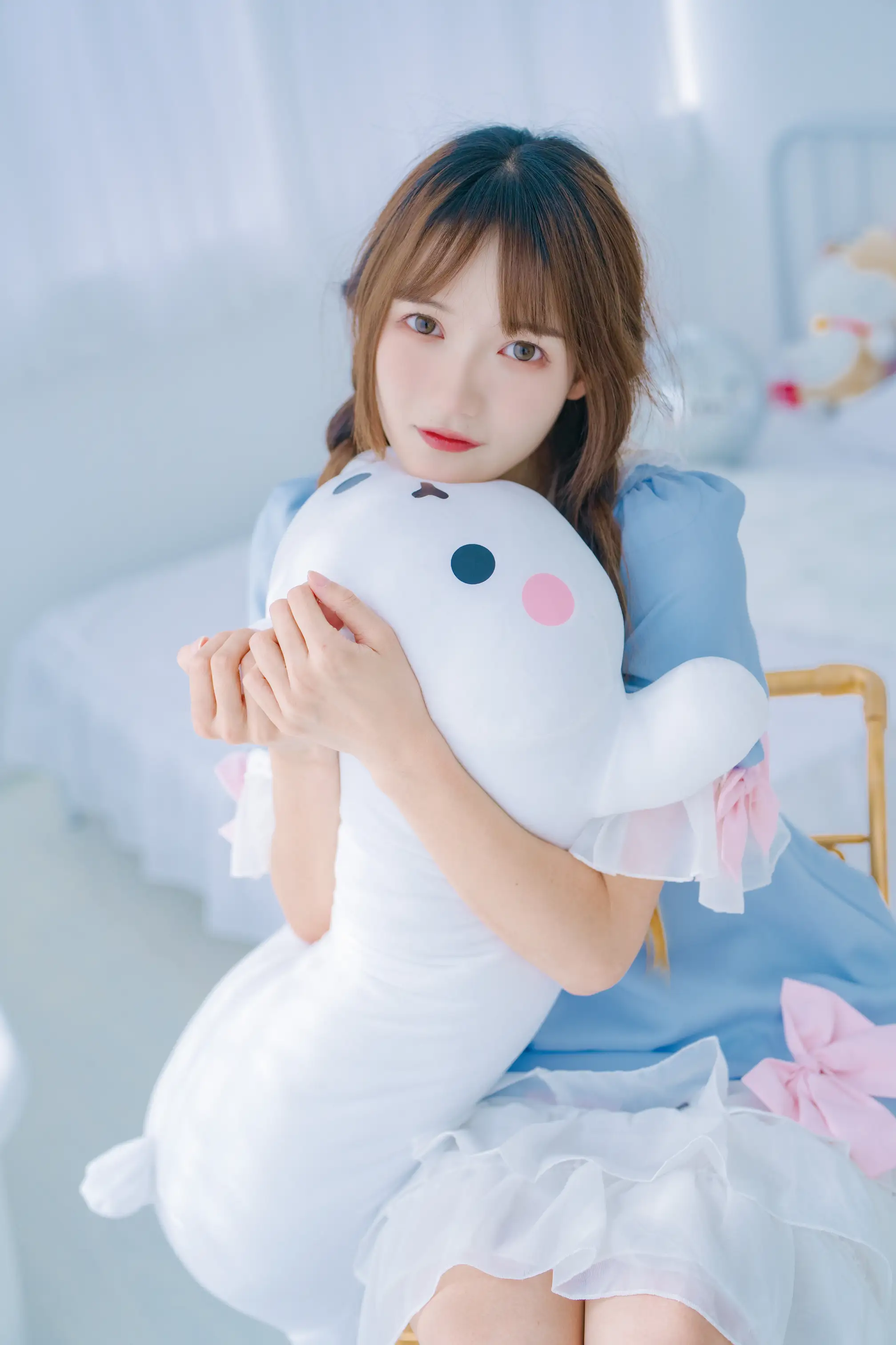 [YITUYU] 2022.08.13 Vol.1691 – Pure white and cute Rabbit Zzz won't eat carrots#[32P]-32